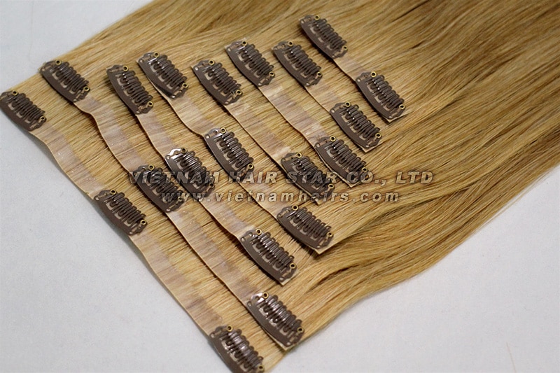 PU Clip-in Hair Extensions